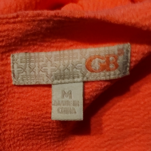 Gianni Bini Hot Pink Ruffled Short Sleeve Zippered Back Dress Size Medium - Picture 3 of 10